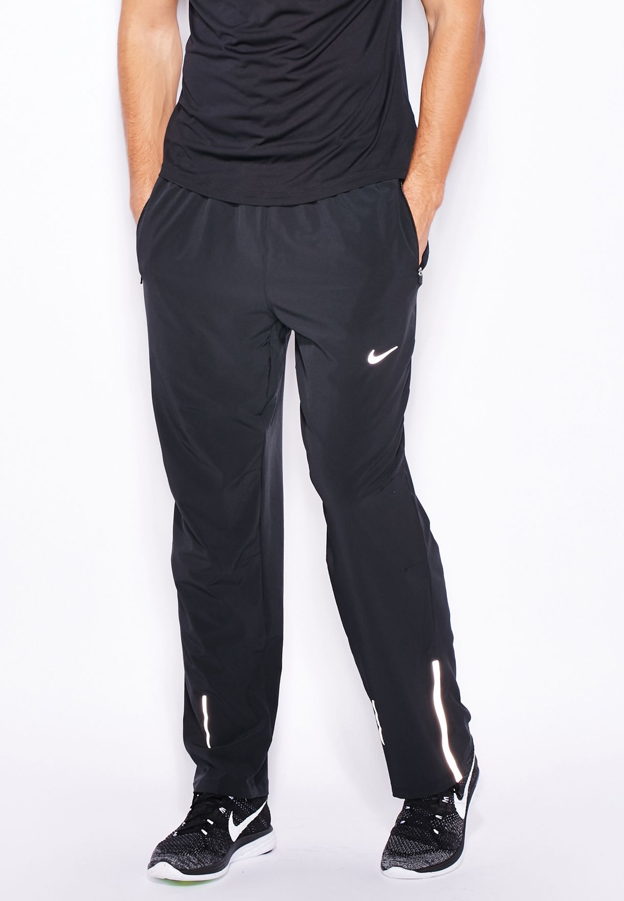Nike black Dri-Fit Stretch Woven Pants 
