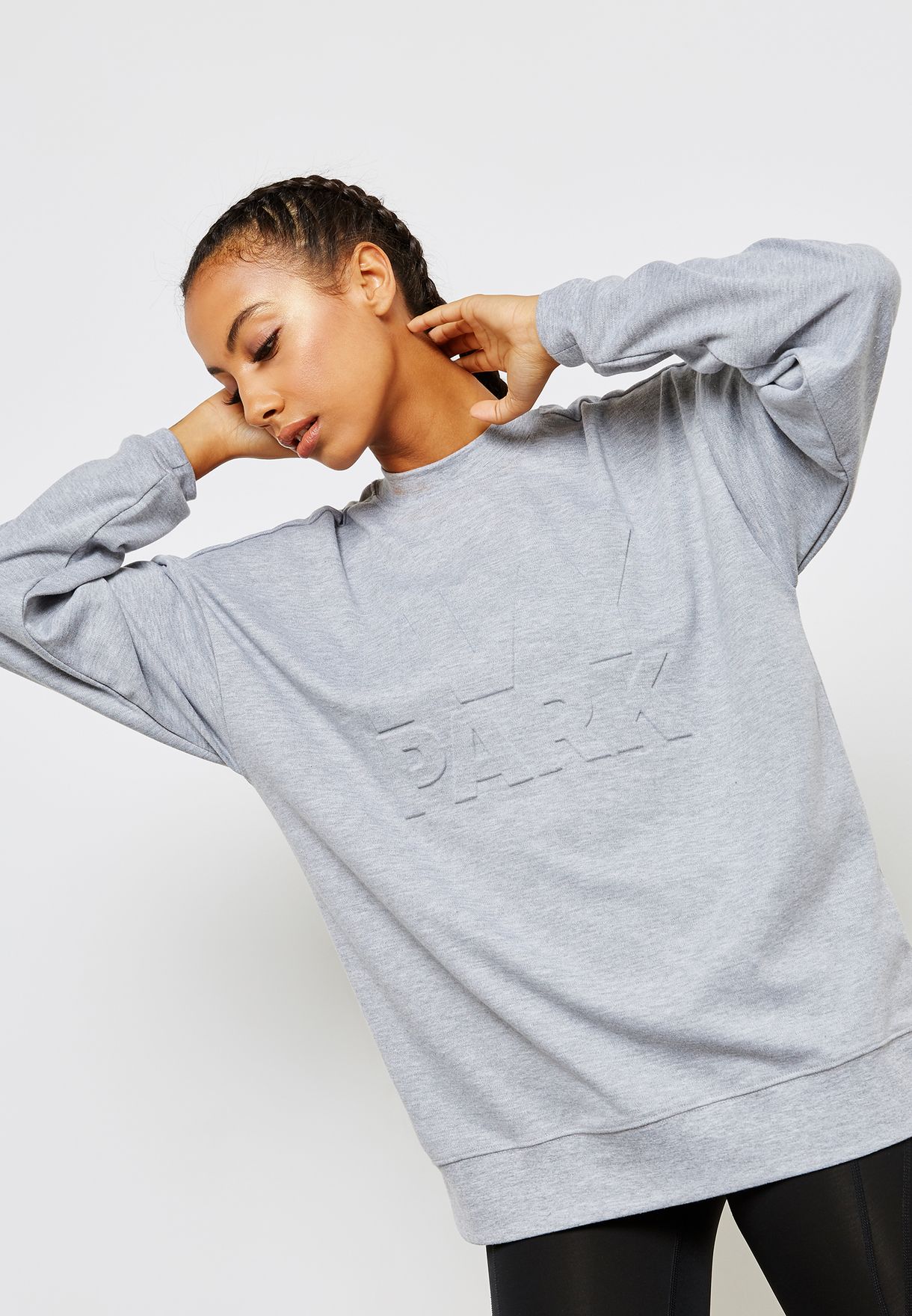 ivy park grey sweatshirt