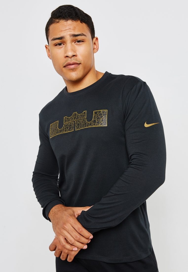 Buy Nike black Lebron James T-Shirt for Kids in Kuwait city, other cities