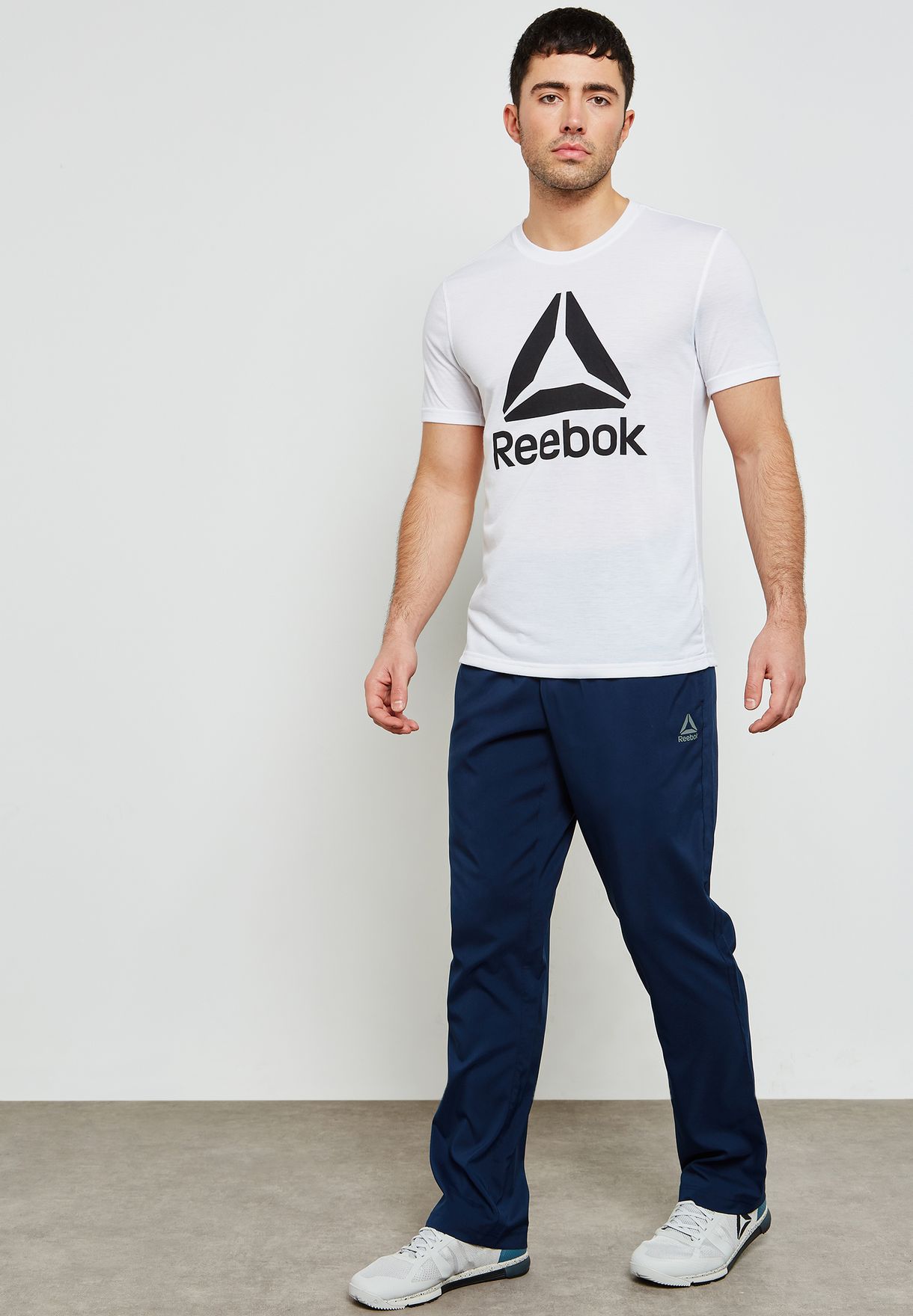 Buy Reebok navy Elements Sweatpants for Men in MENA, Worldwide | D94213