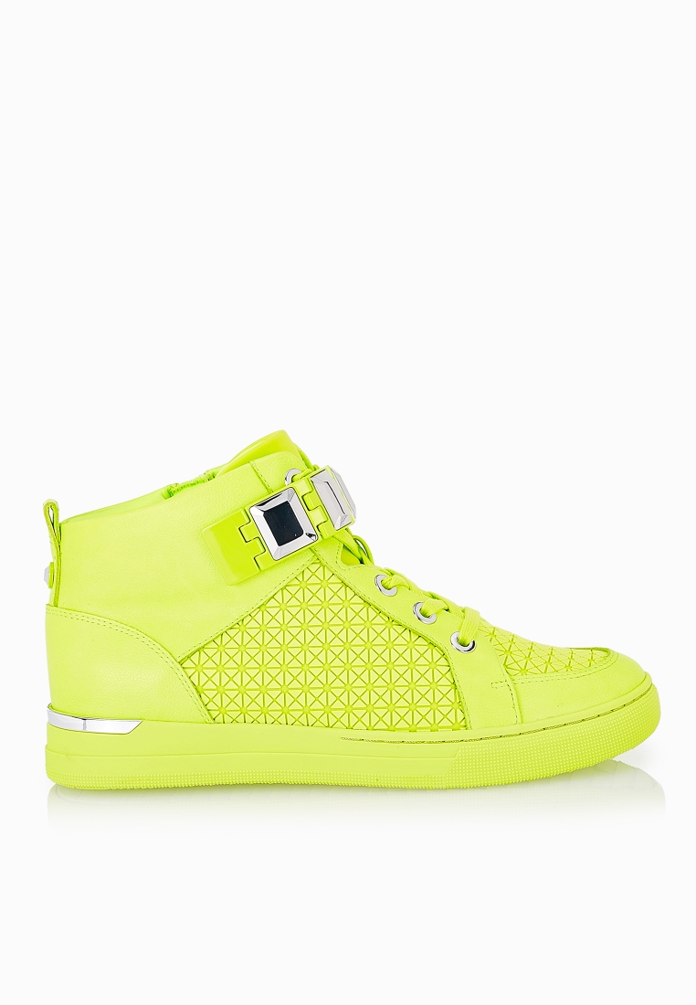 aldo lime green sneakers