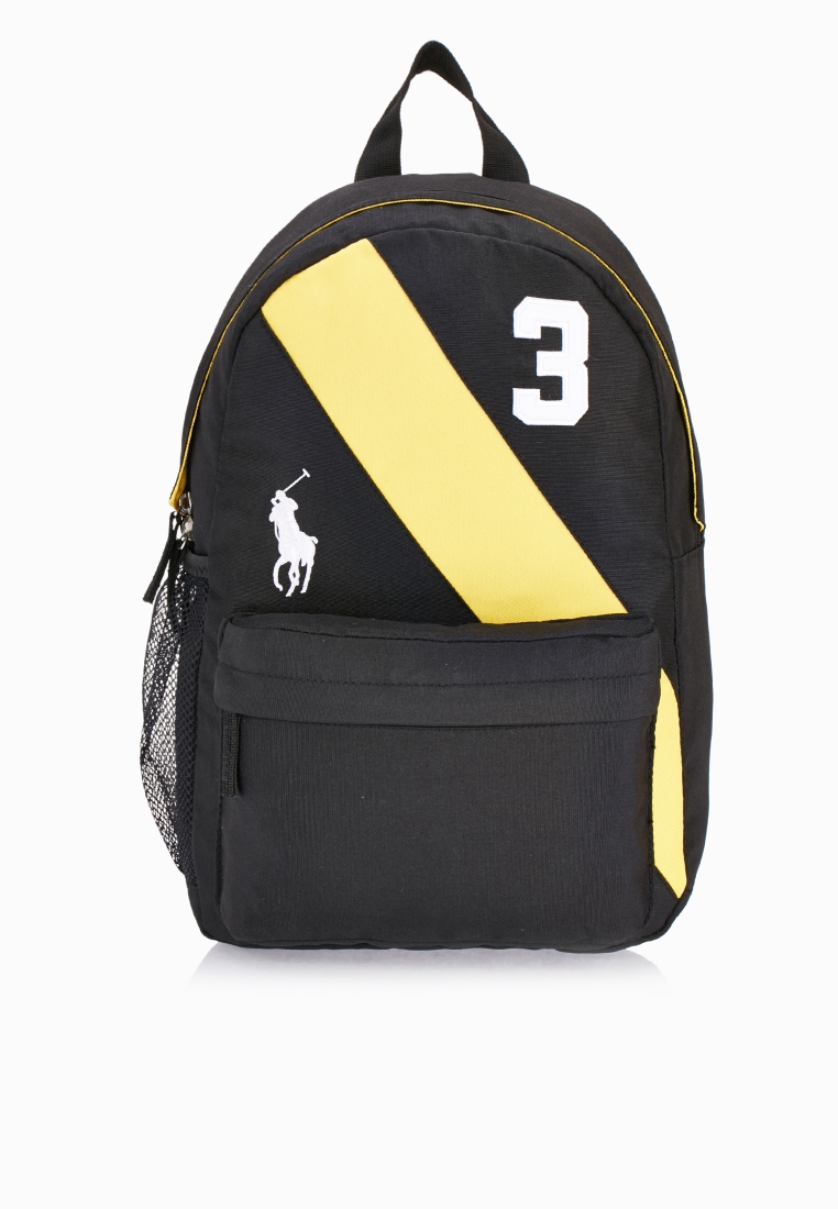 Gaviota efectivo País Buy Polo Ralph Lauren black Medium Banner Stripe II Backpack for Kids in  MENA, Worldwide