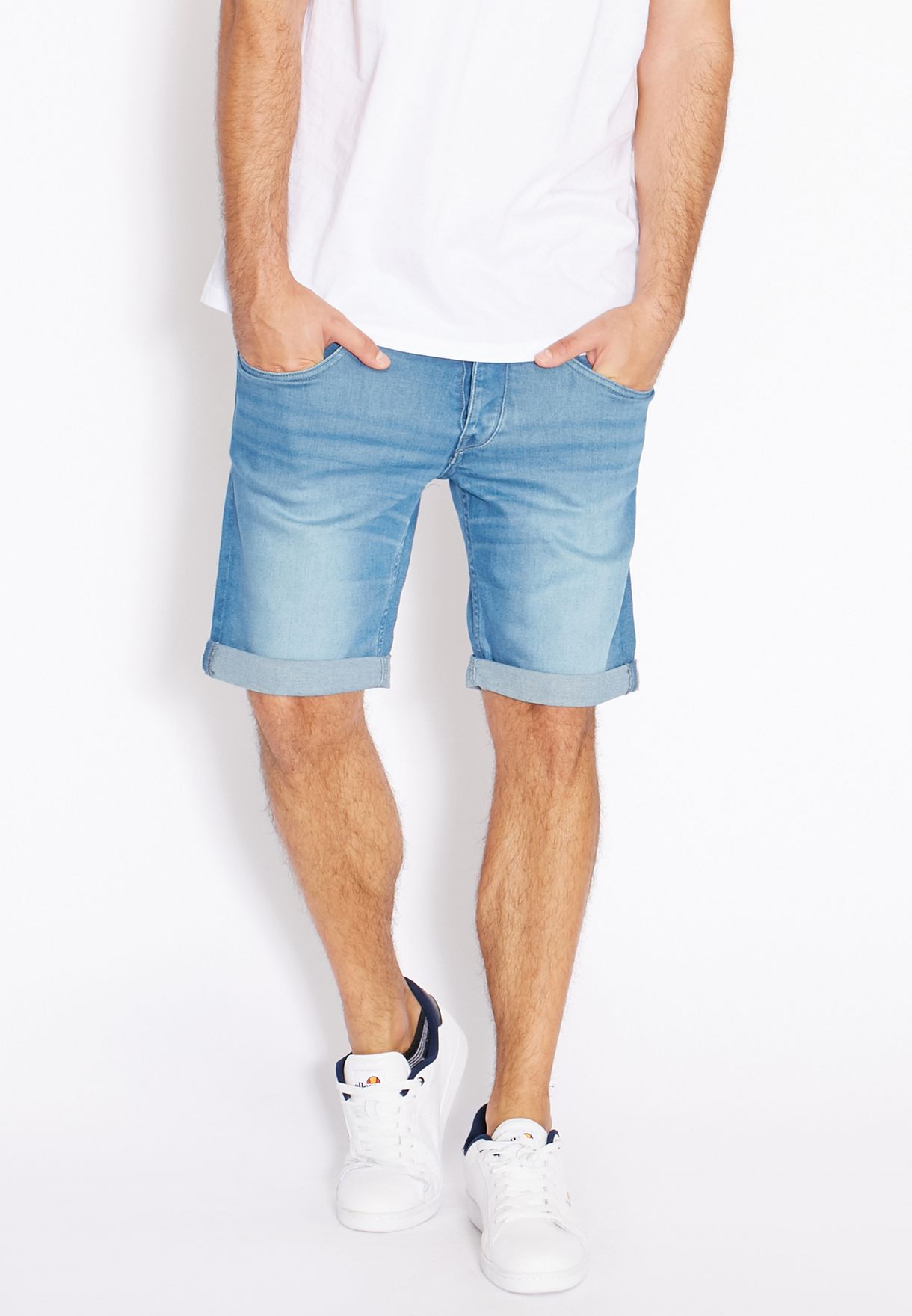 burton denim shorts