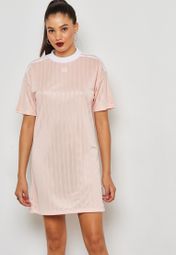 adidas high neck trefoil dress