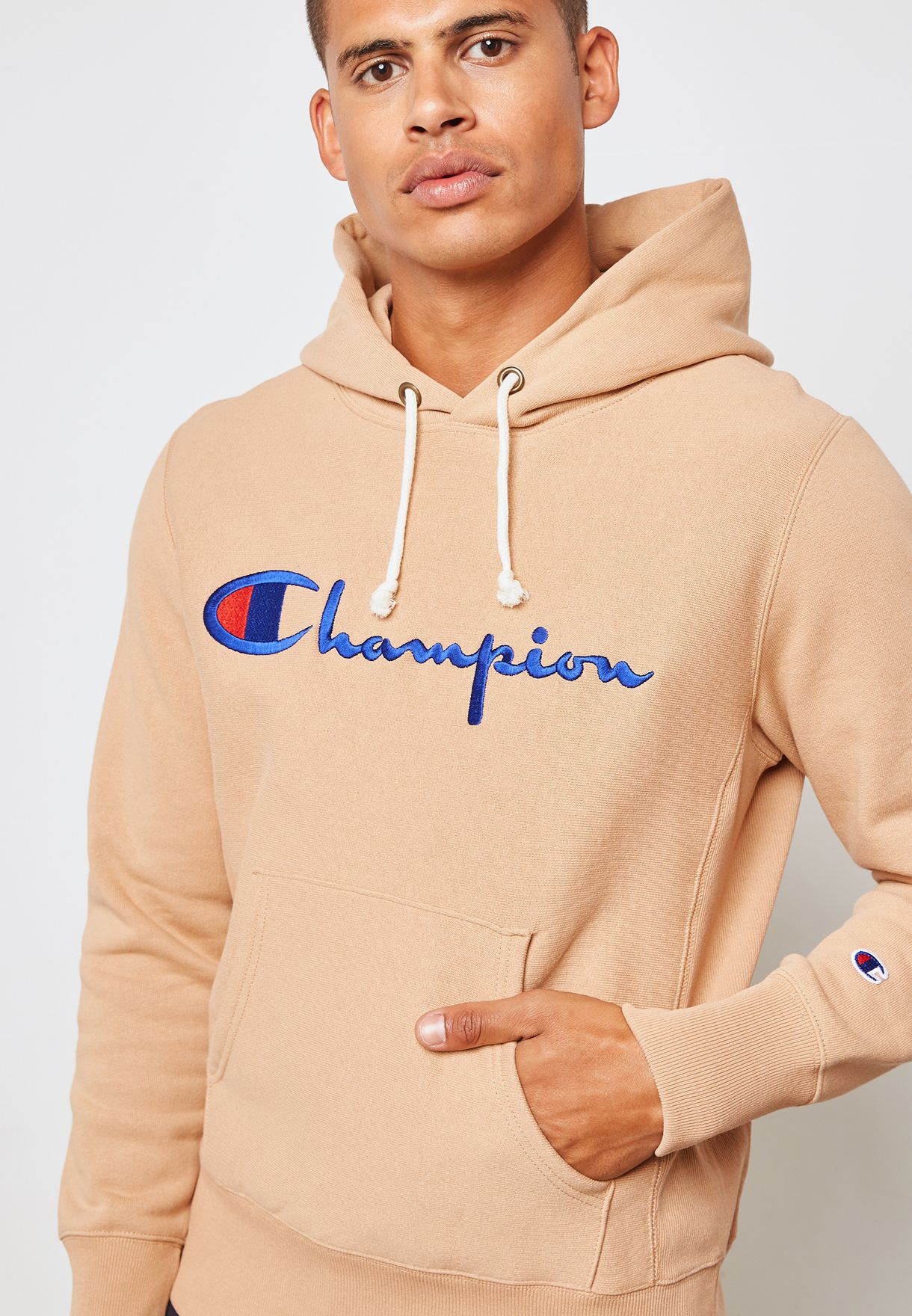 champion beige tracksuit