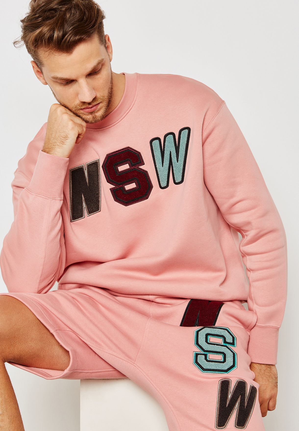 nsw pink sweatshirt