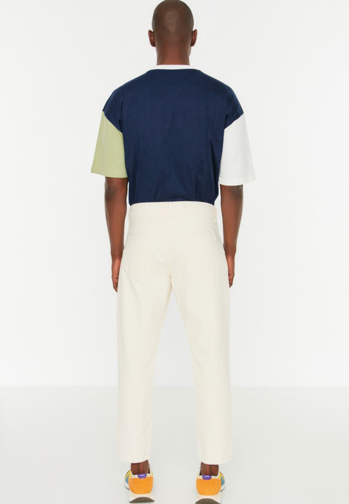 Light Wash Straight Fit Jeans