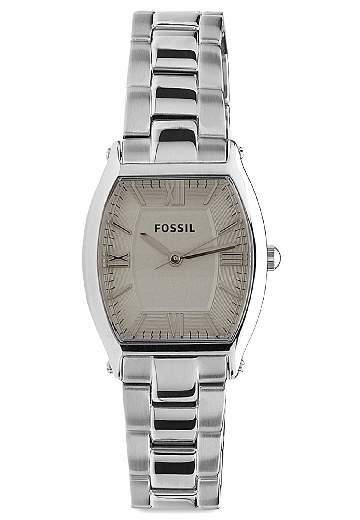 Buy Fossil silver Square Dial Watch for Men in Manama, Riffa