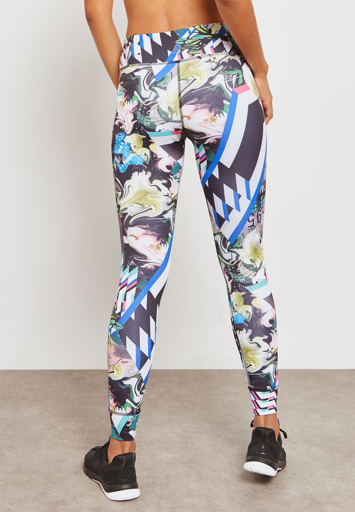 reebok lux bold high rise legging