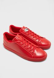 red aldo sneakers