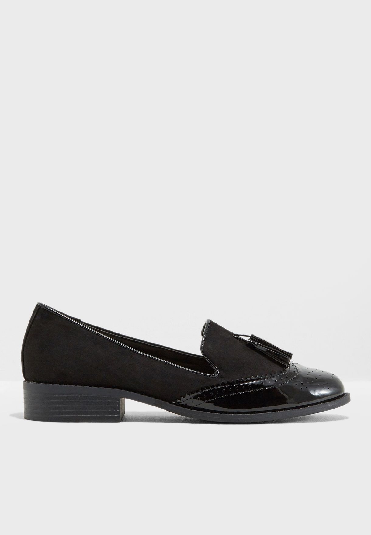 dorothy perkins black patent shoes