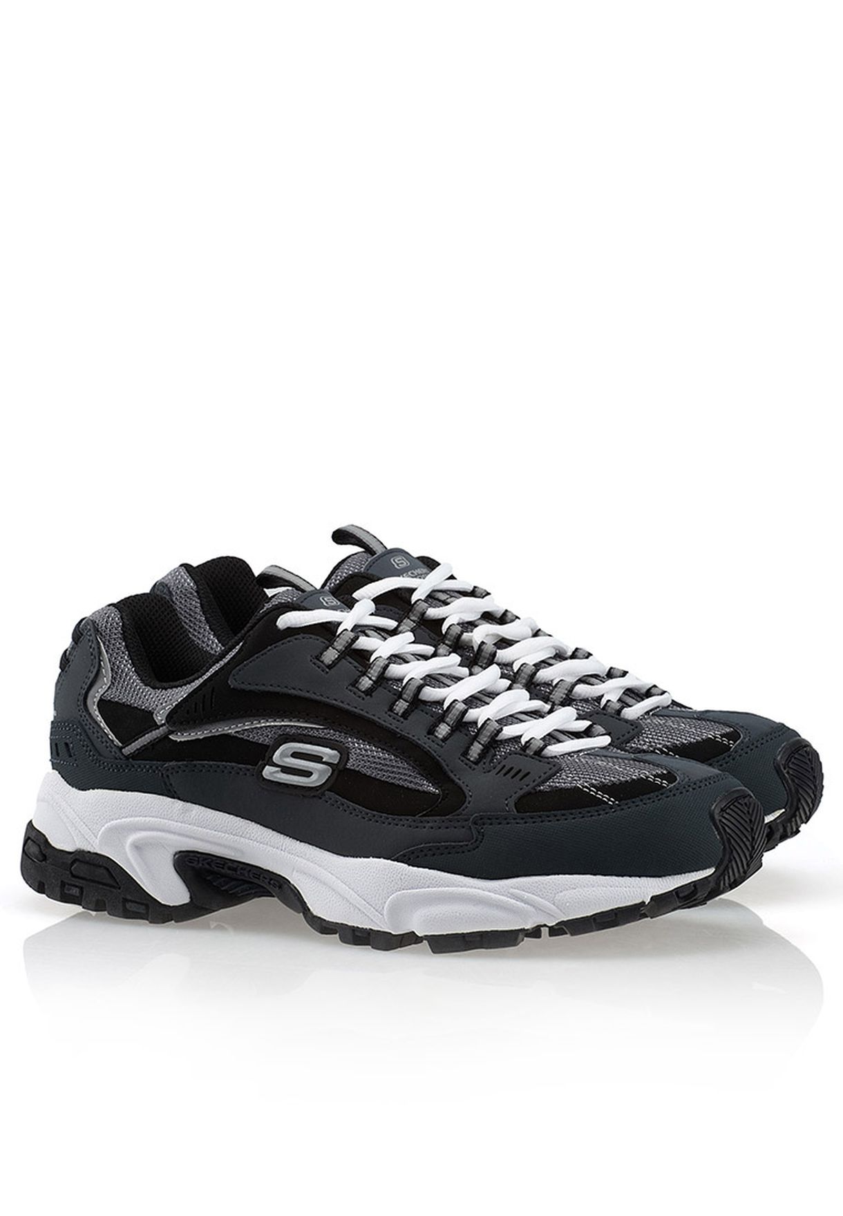 skechers grey trainers