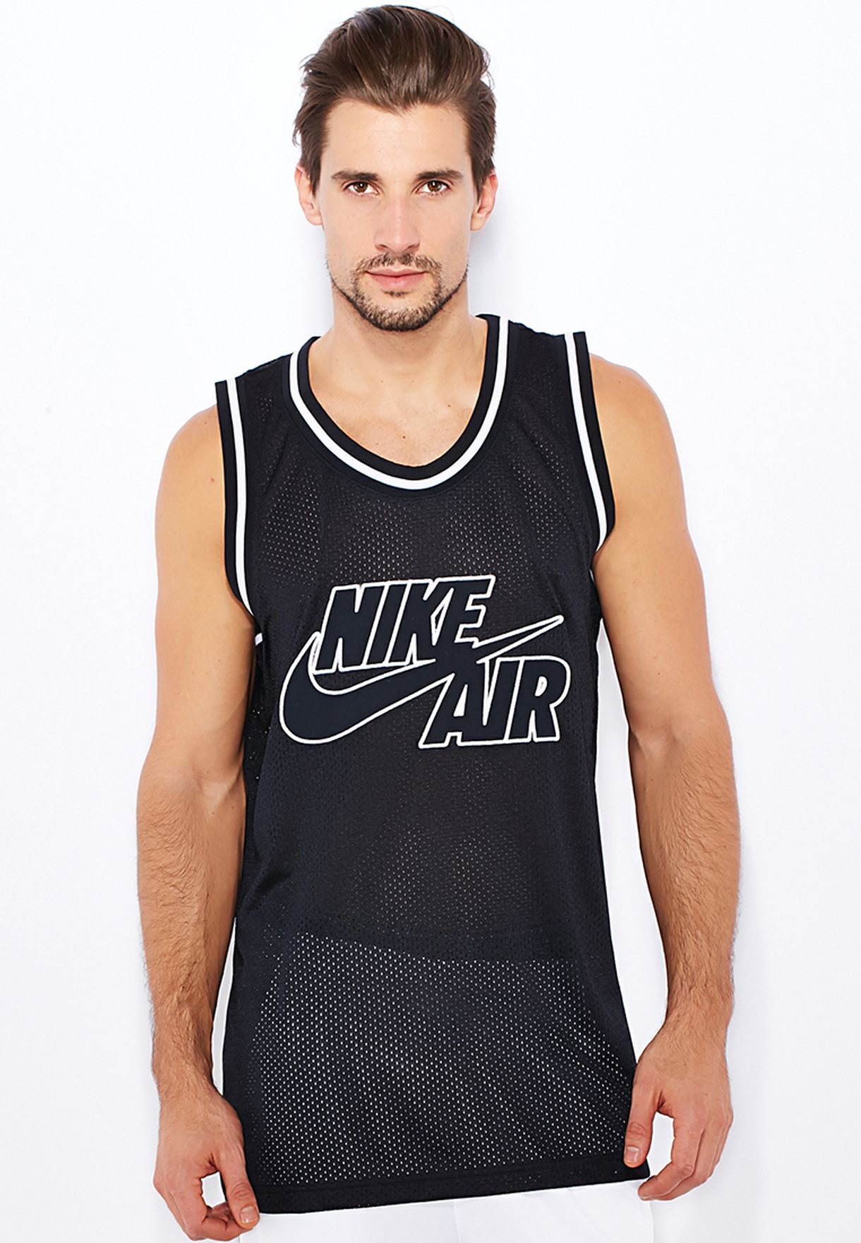 Buy Nike black Retro Vest for Men in 