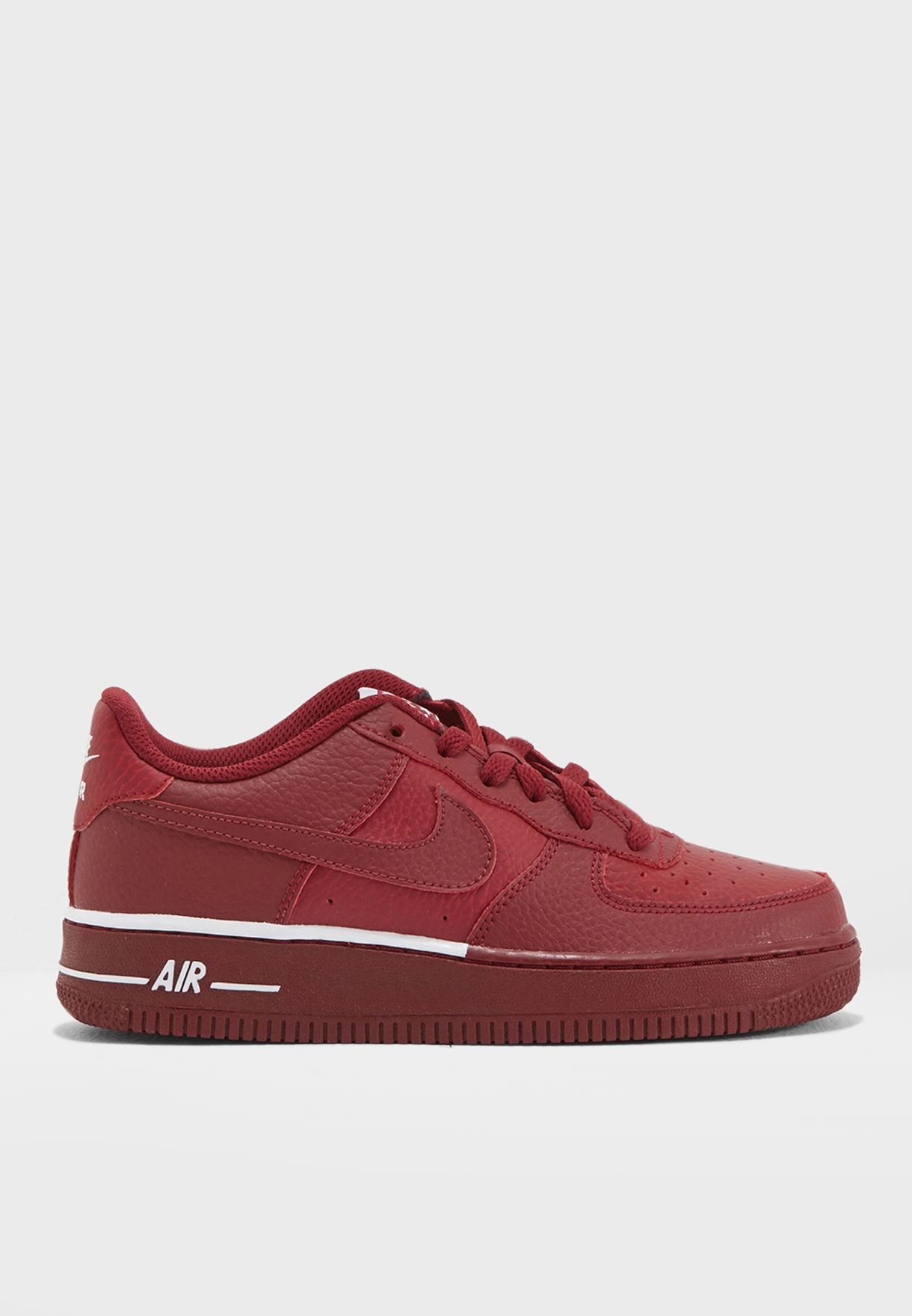 Buy Nike red Air Force 1 Youth for Kids 