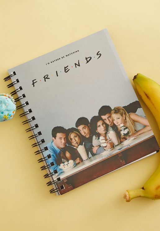 A5 Friends Milkshake Notebook