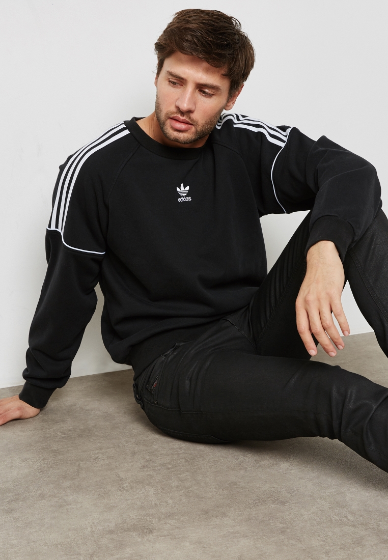 sectie Piepen Adviseur Buy adidas Originals black Pipe Sweatshirt for Men in MENA, Worldwide