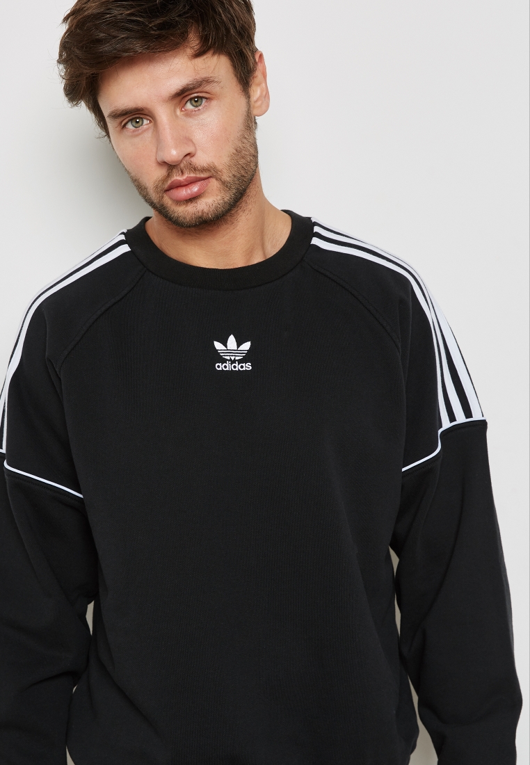 creer detective regimiento Buy adidas Originals black Pipe Sweatshirt for Men in MENA, Worldwide