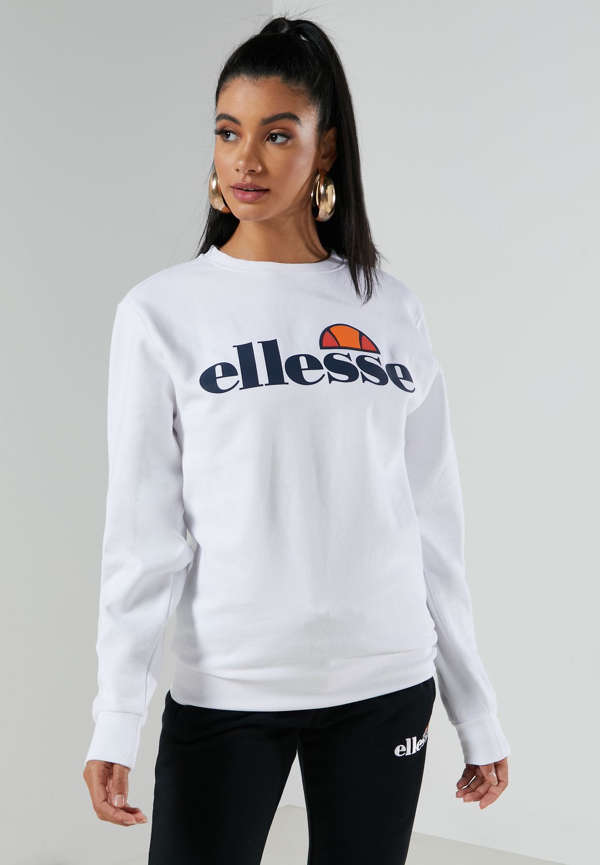 Buy Ellesse white Agata Sweatshirt for 