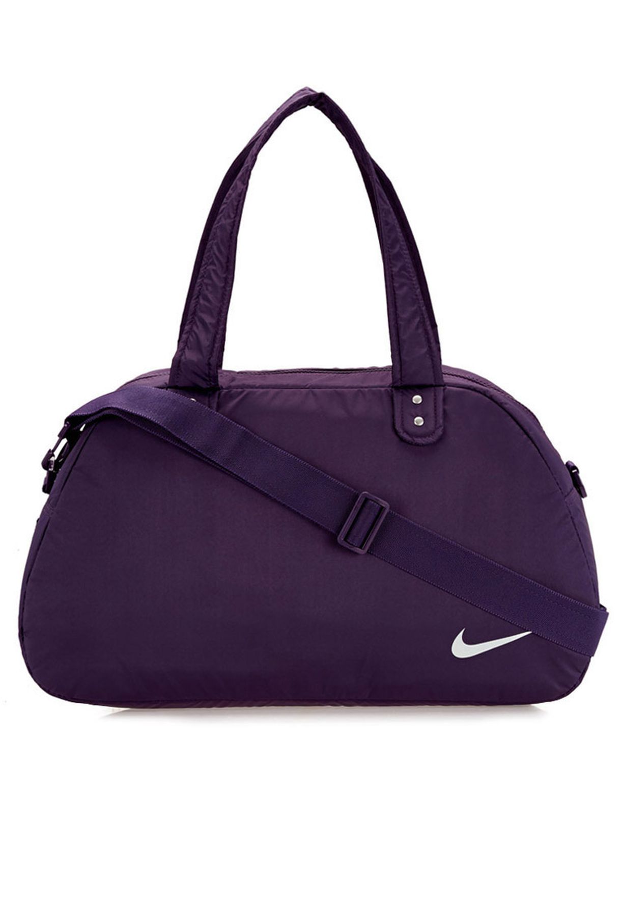 purple nike duffle bag