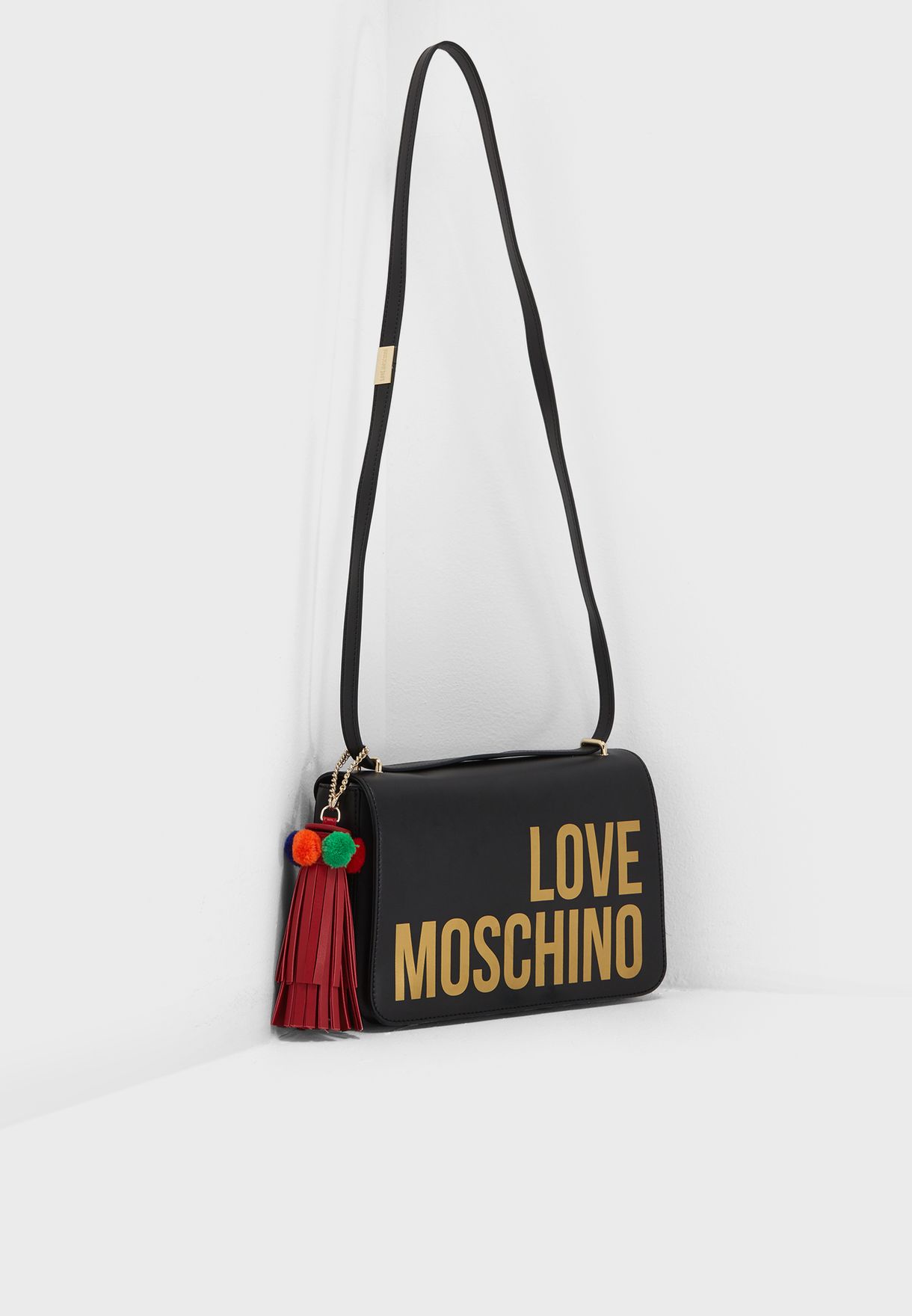 love moschino pom pom bag