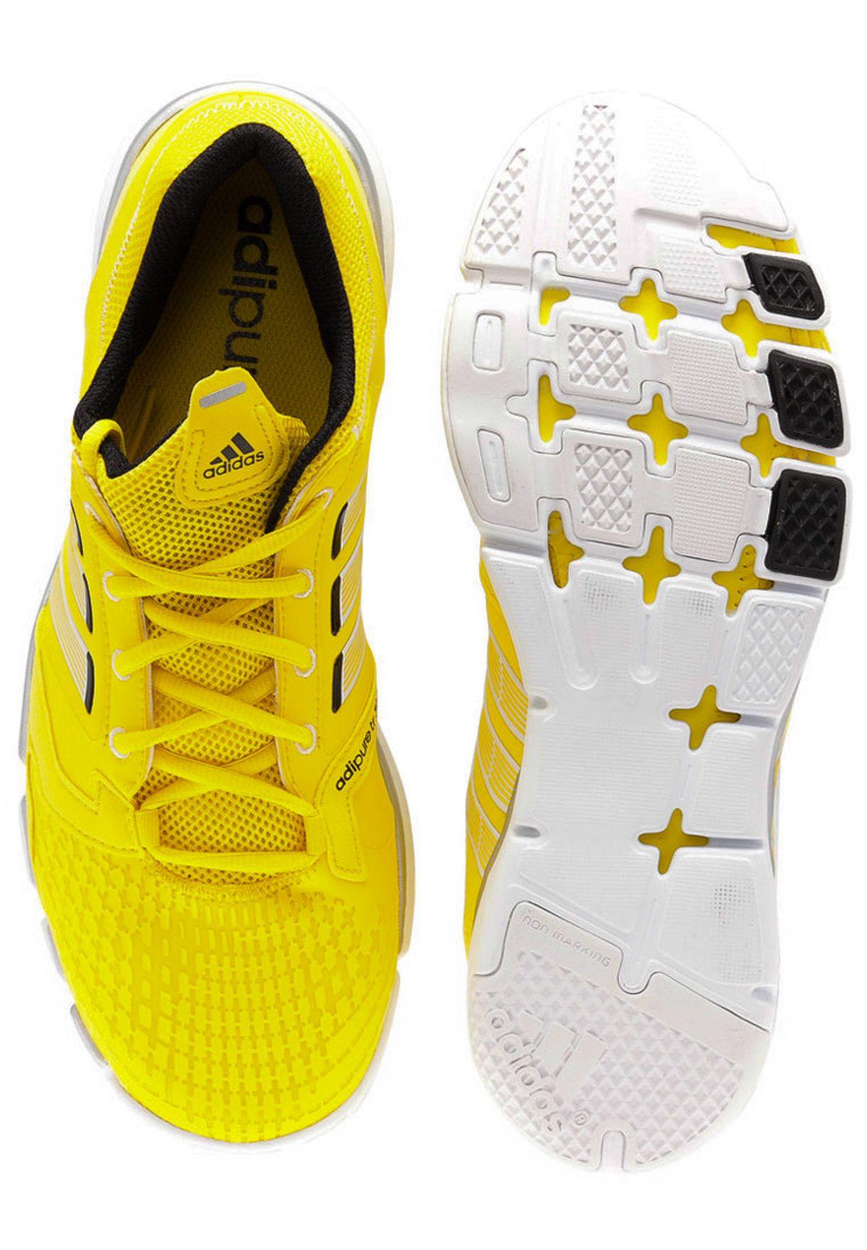 Buy adidas yellow Adipure 360 Men in MENA,