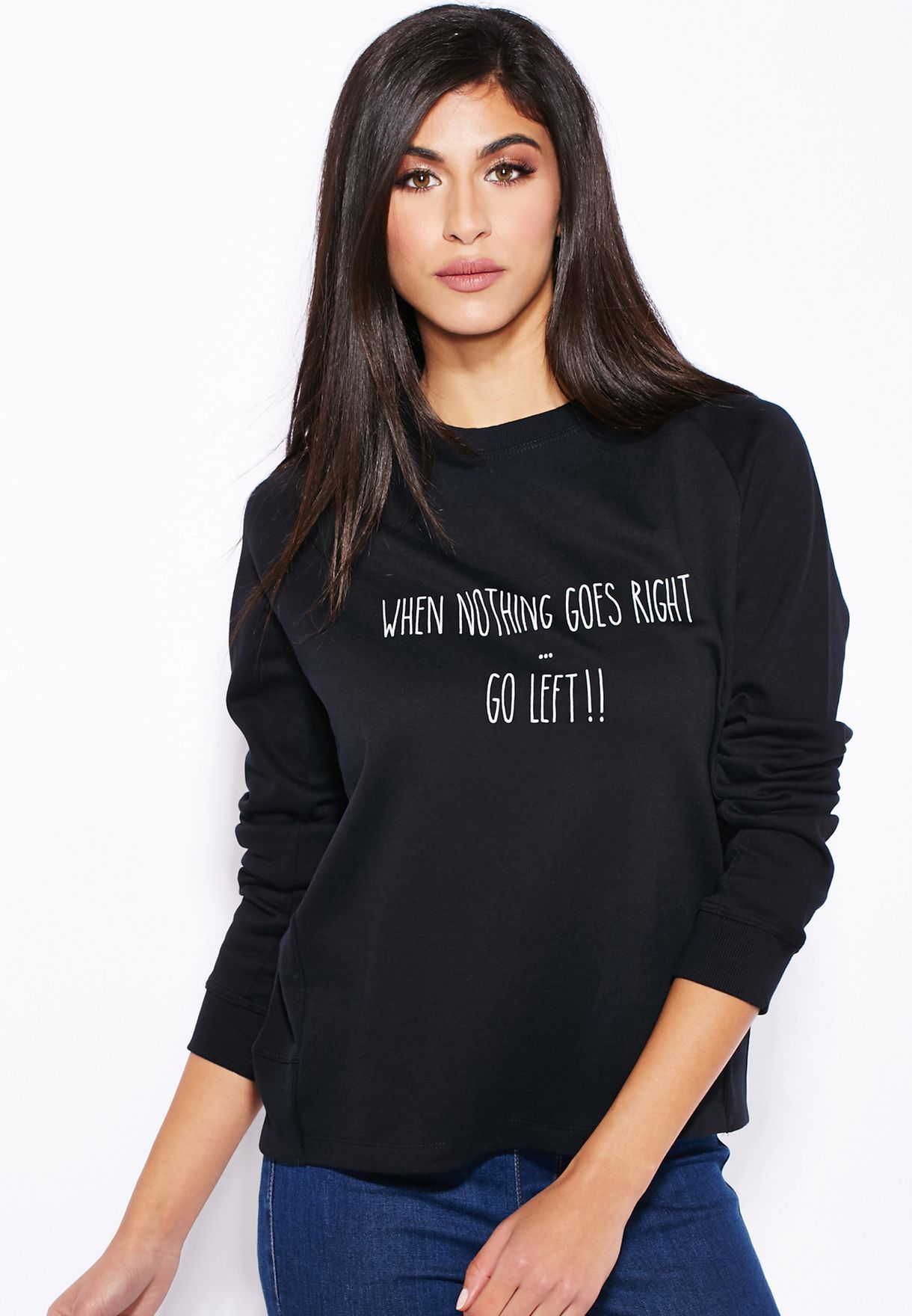 mango black sweatshirt