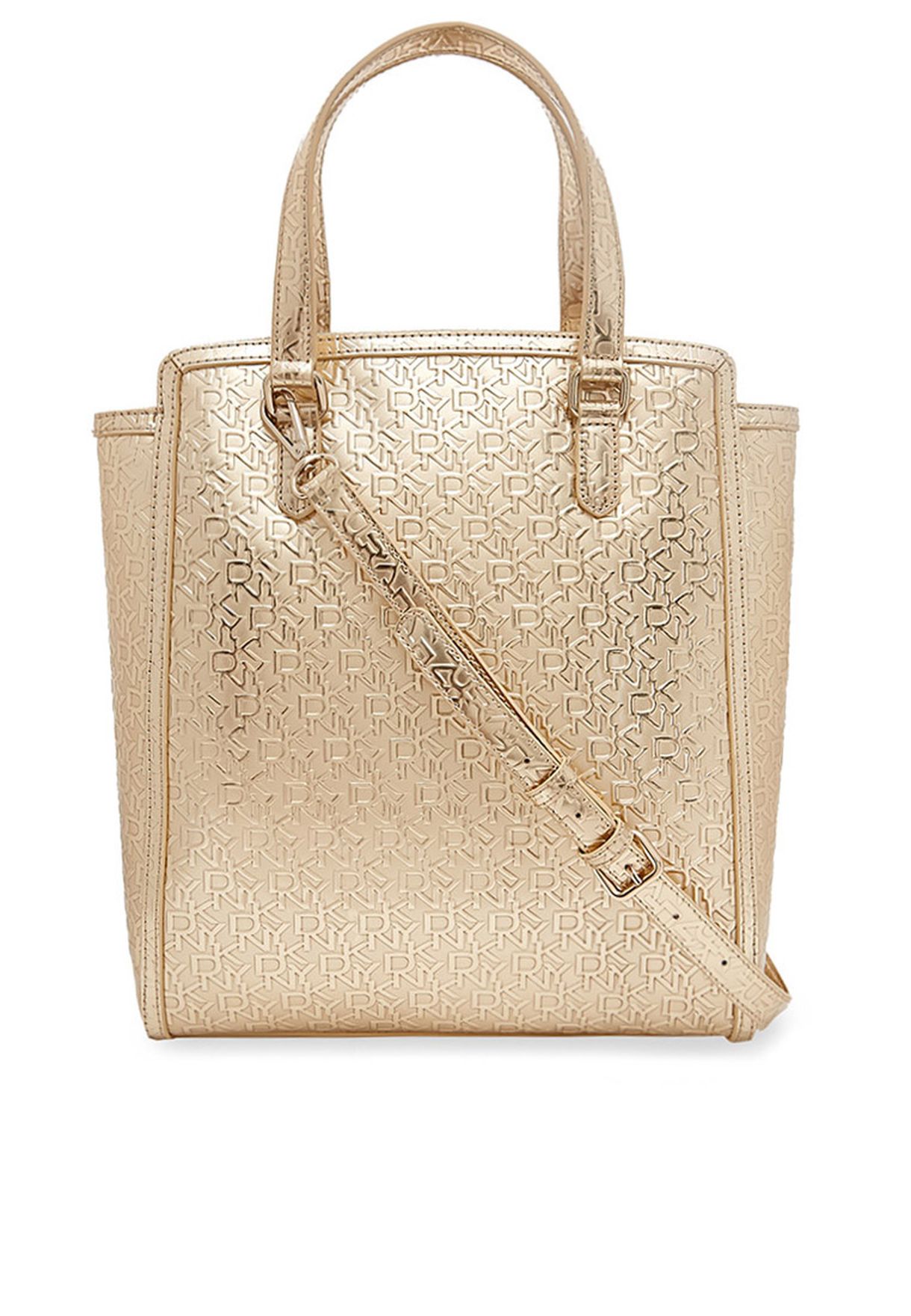 dkny metallic bag