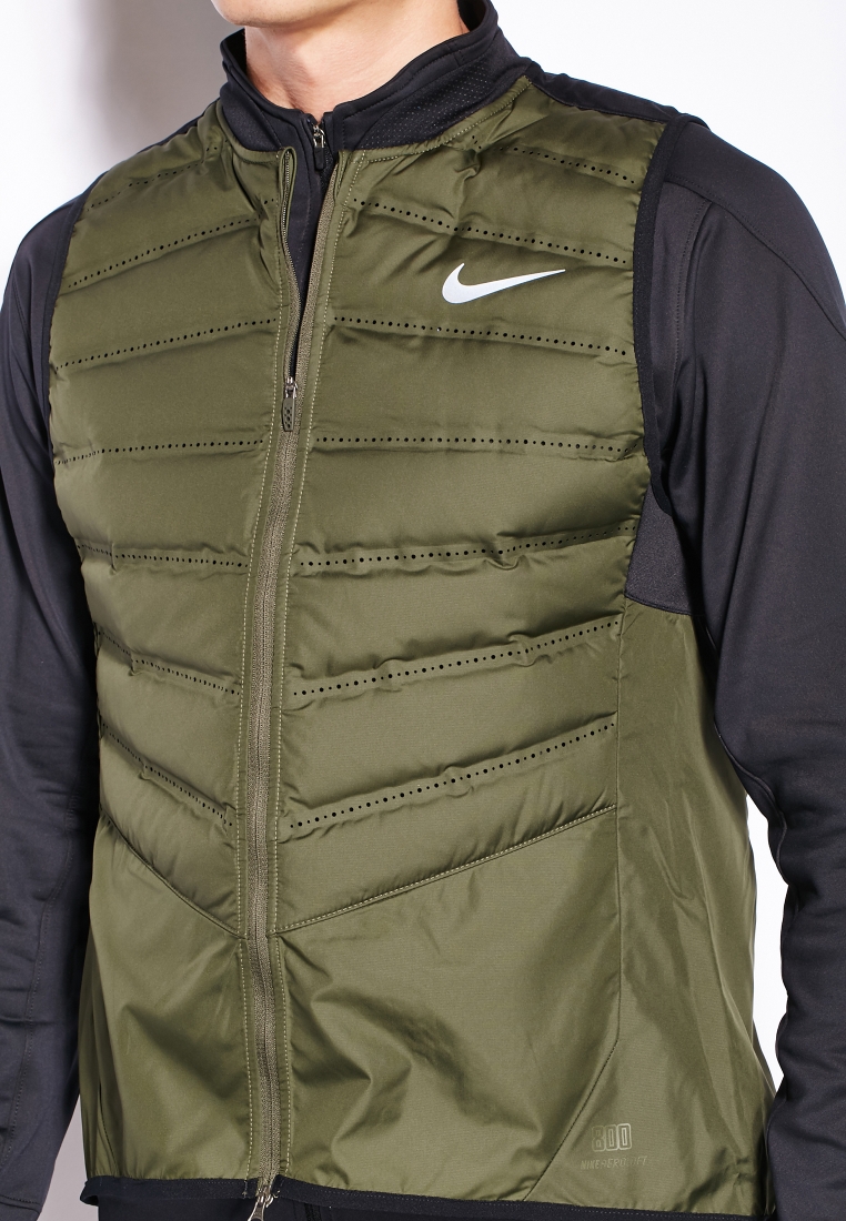 leerplan trog Orkaan Buy Nike green Aeroloft 800 Vest for Men in MENA, Worldwide