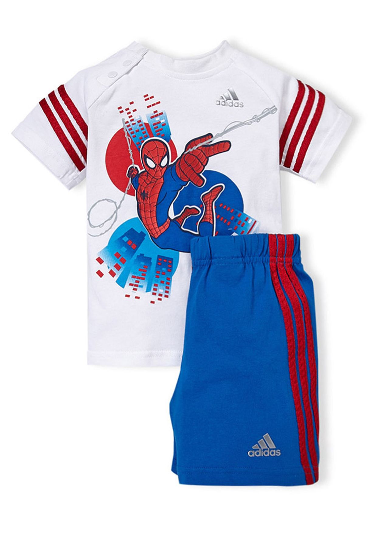 spiderman adidas shirt