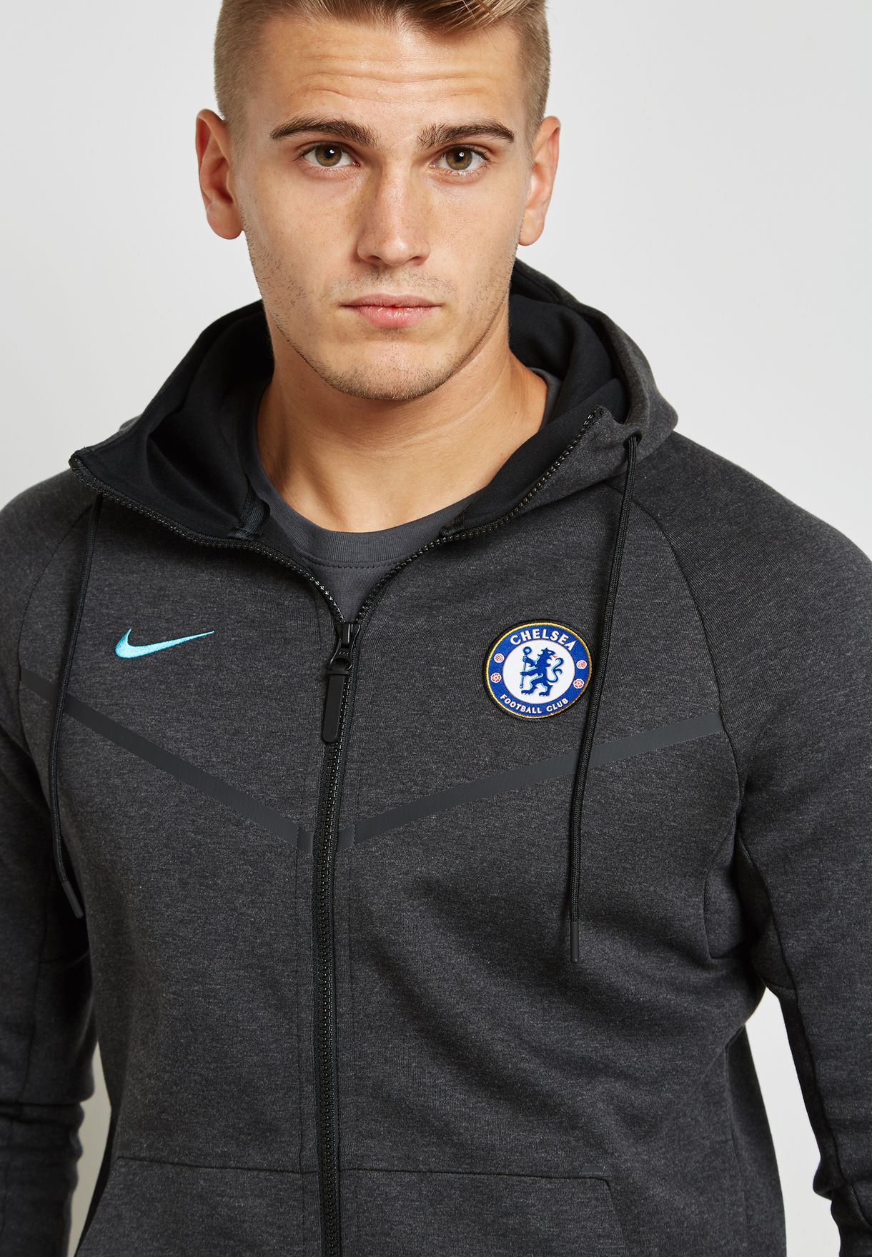 circulatie Verstoring Won Buy Nike black Chelsea Tech Fleece Authentic Hoodie for Men in MENA,  Worldwide