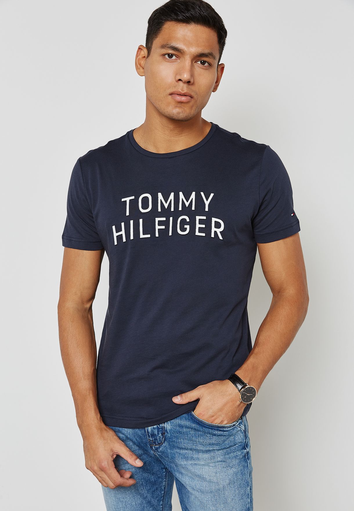 tommy hilfiger graphic tee mens