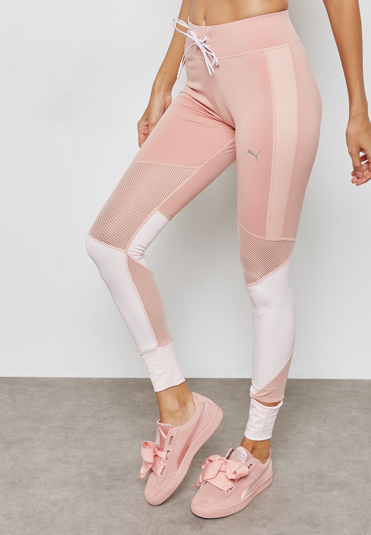 puma leggings pink
