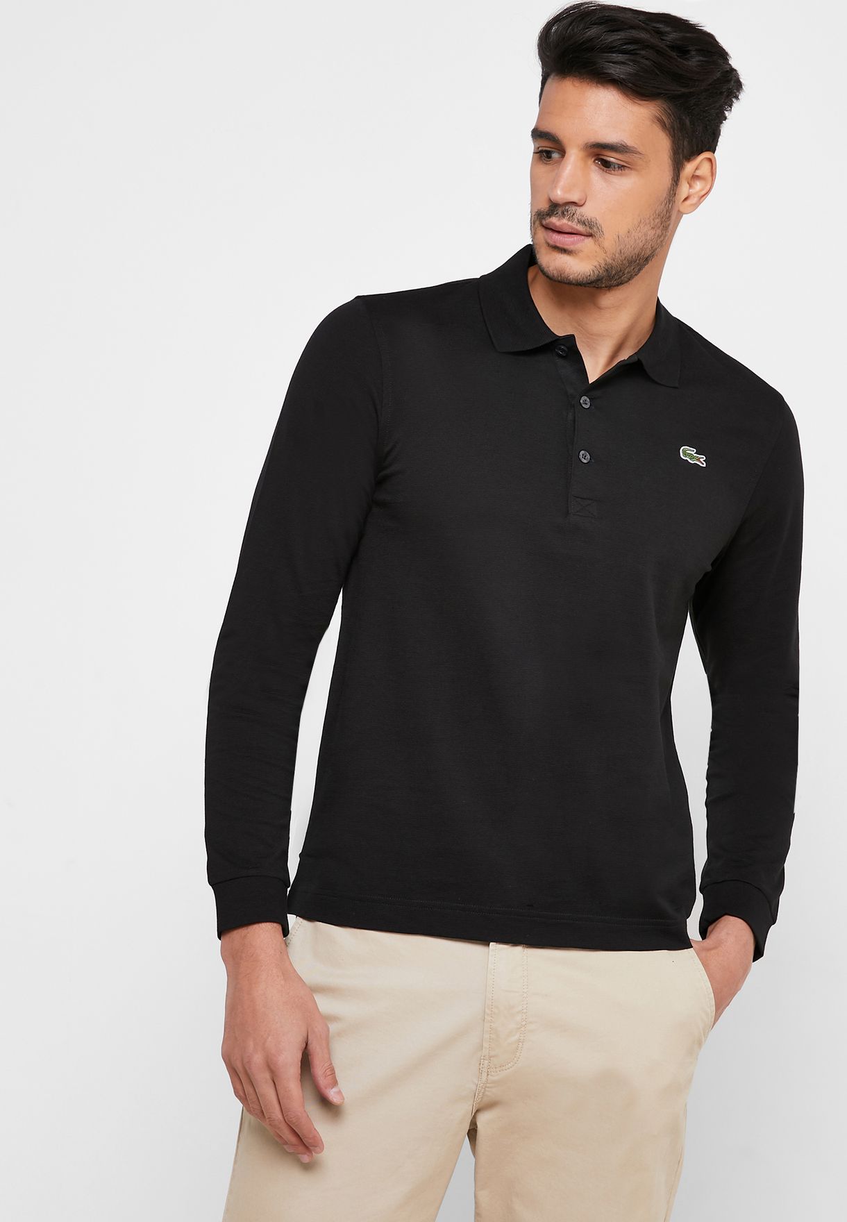 Ribbed Polo for Men in MENA, Worldwide 