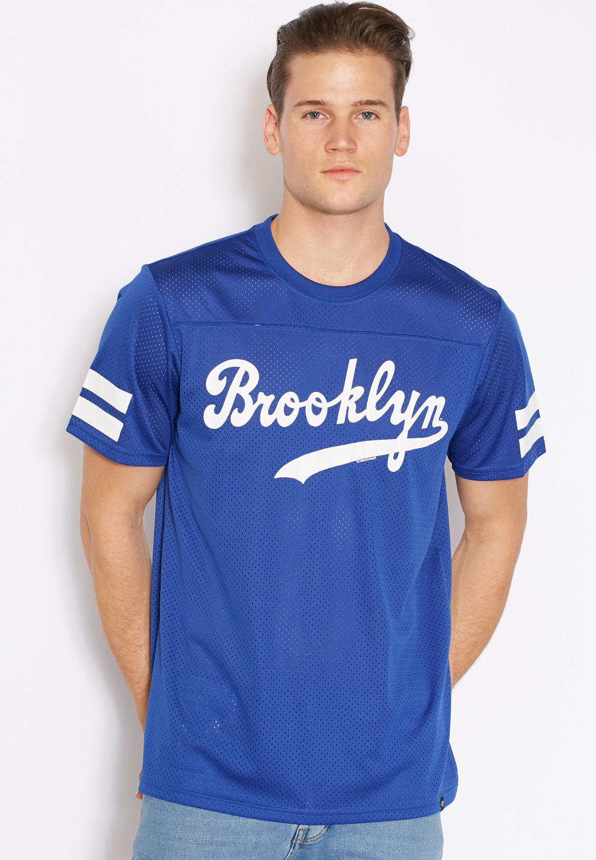 Nike Cooperstown Rewind Splitter (MLB Brooklyn Dodgers) Men's Long-Sleeve T- Shirt.