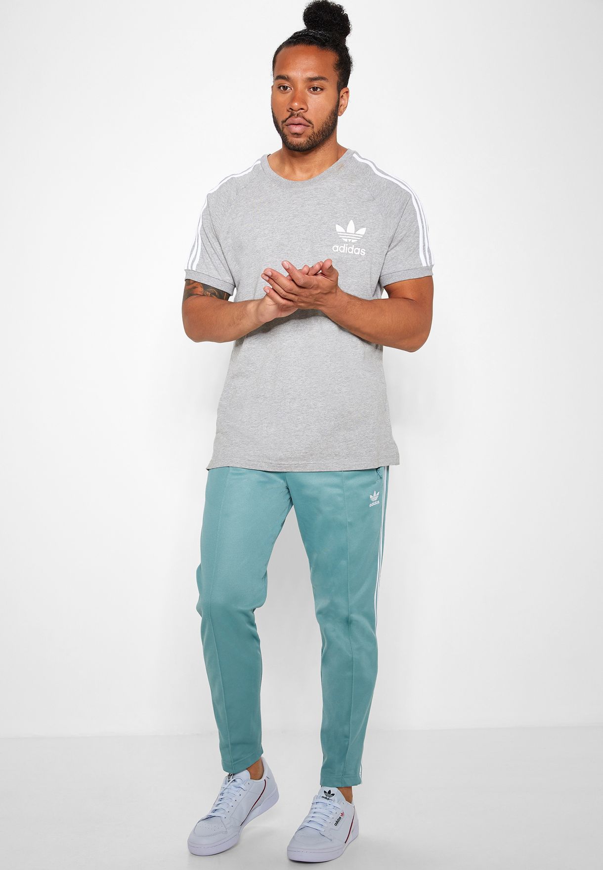 Buy adidas Originals green Beckenbauer Sweatpants for Men in MENA,  Worldwide | DV1519