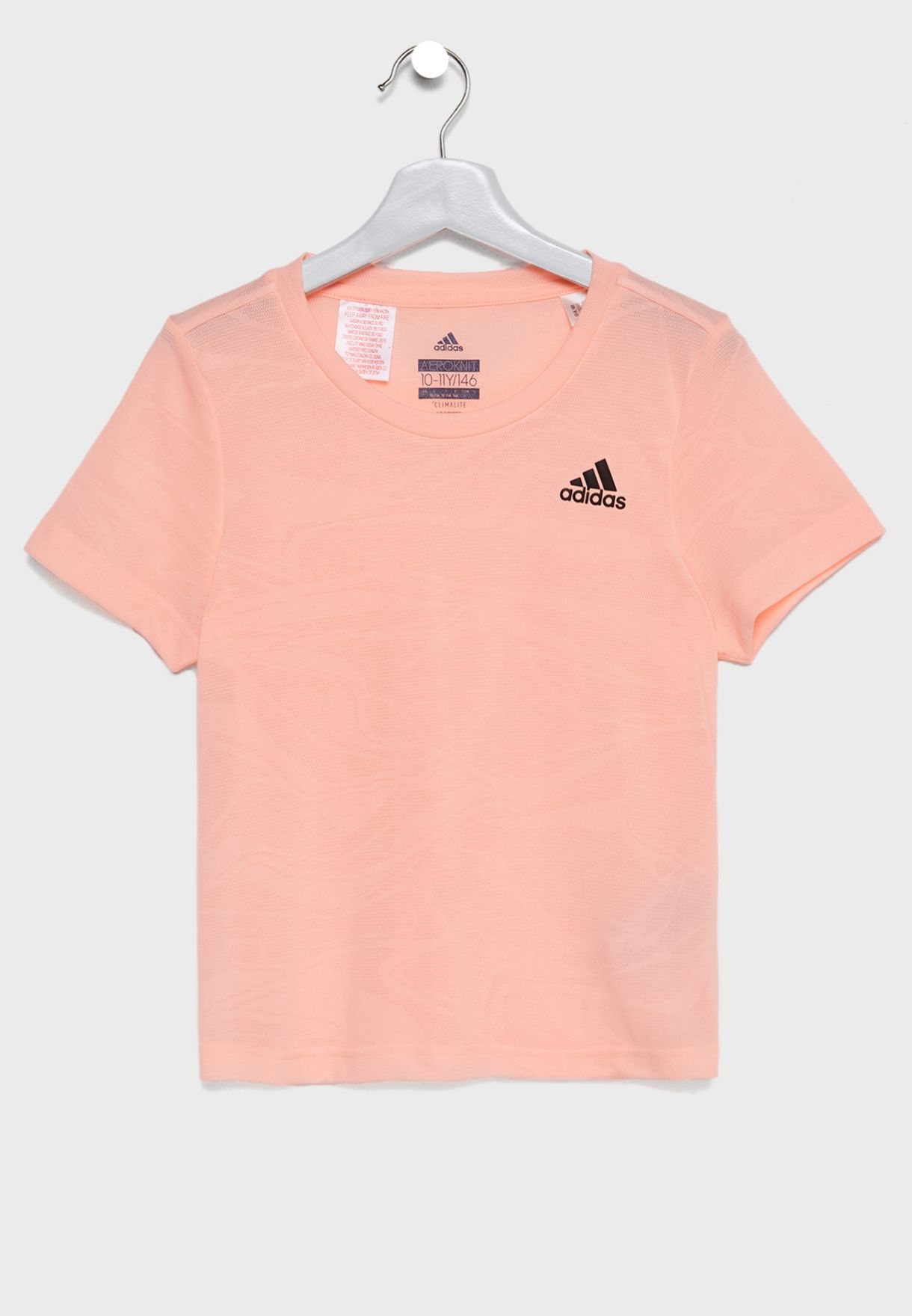 adidas pink training top