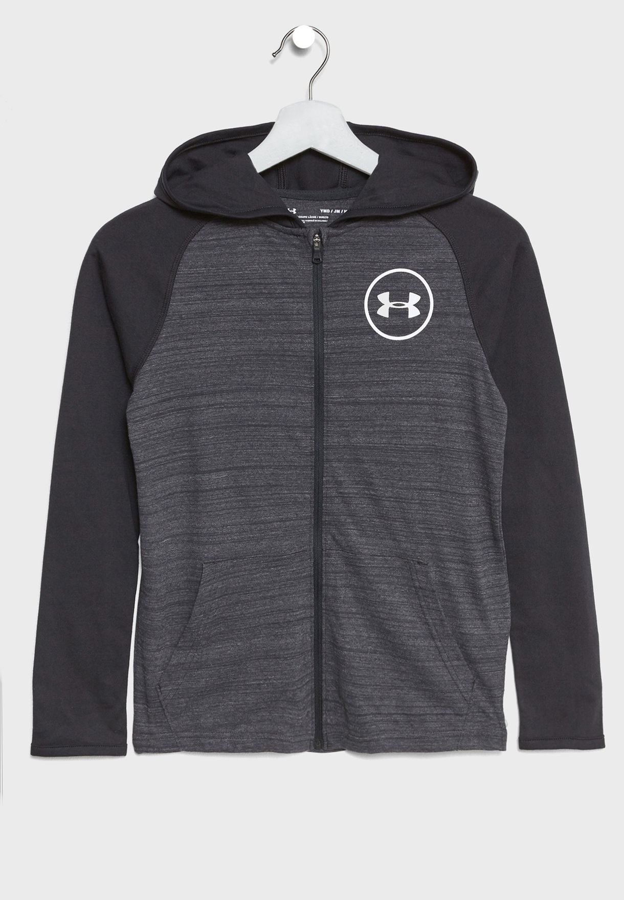 under armour zip up hoodie youth