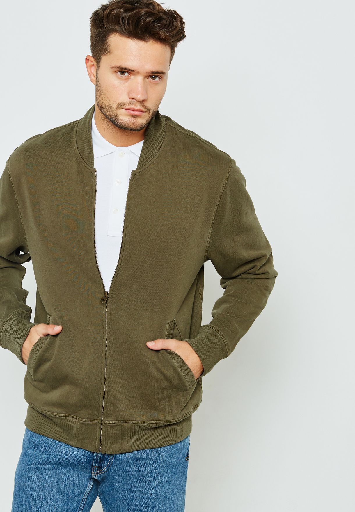 j crew bomber jacket men