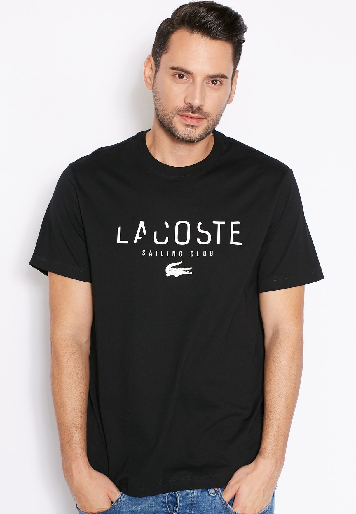 lacoste sailing club t shirt