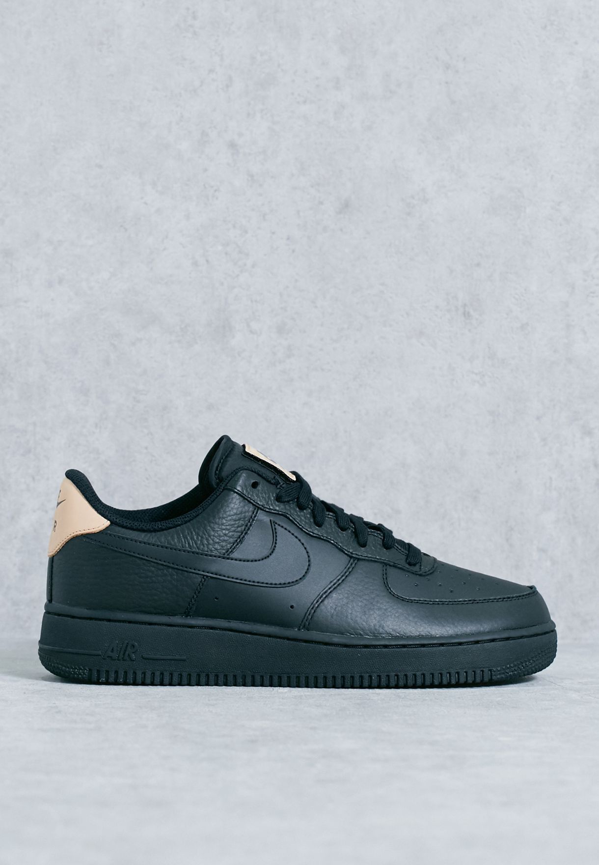 nike air force 1 hitam