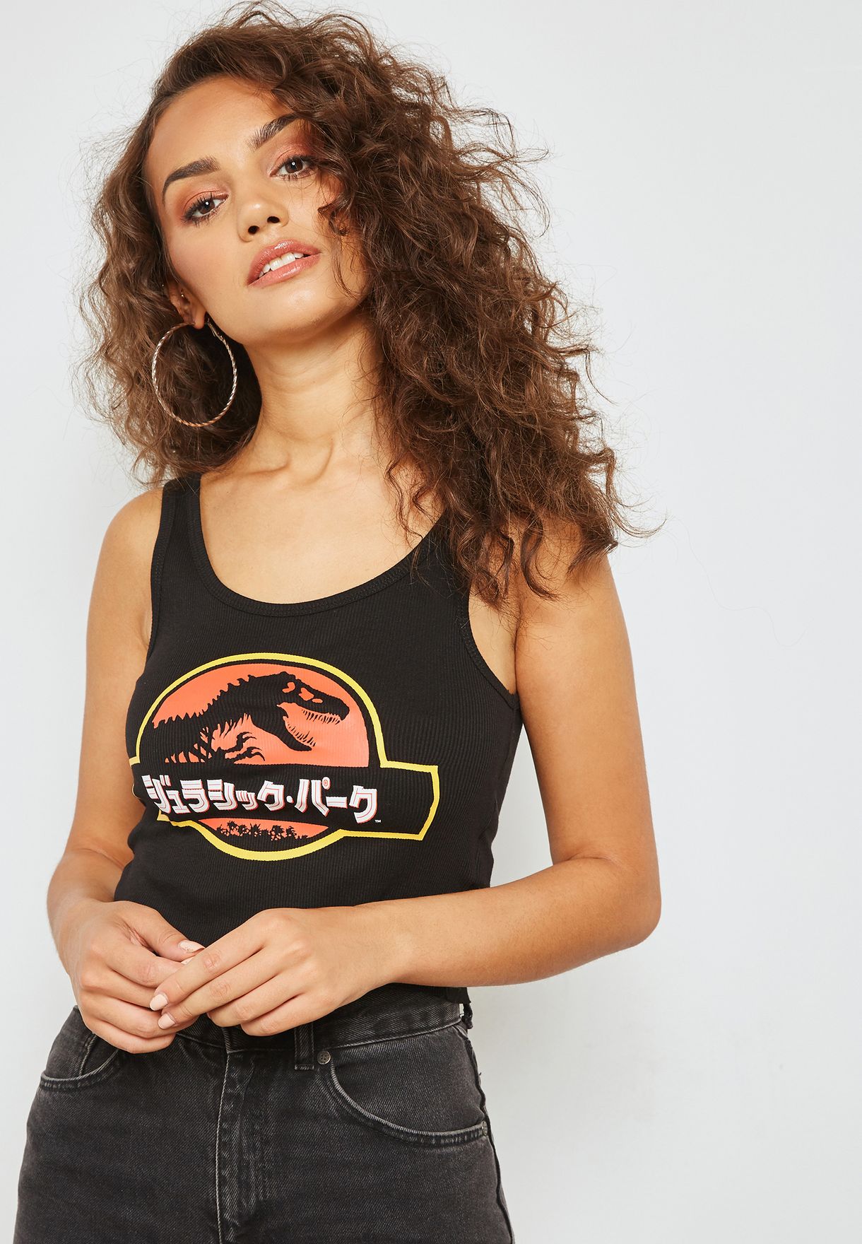 jurassic park crop top forever 21