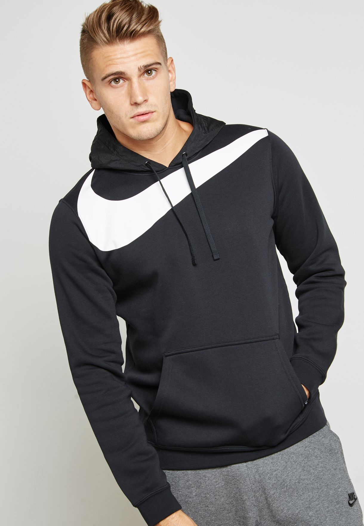 nike hybrid fleece hoodie