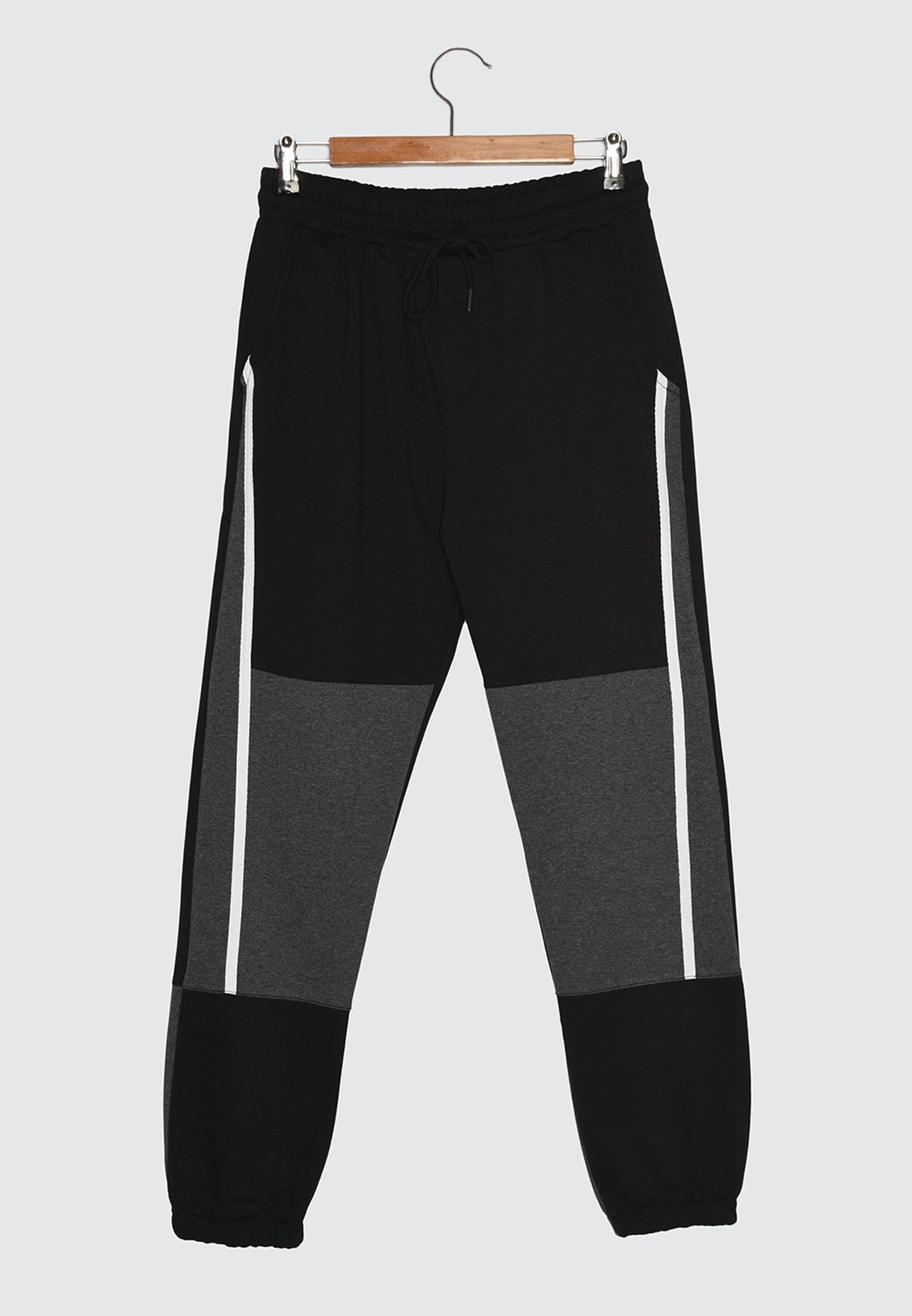 men's color block sweatpants