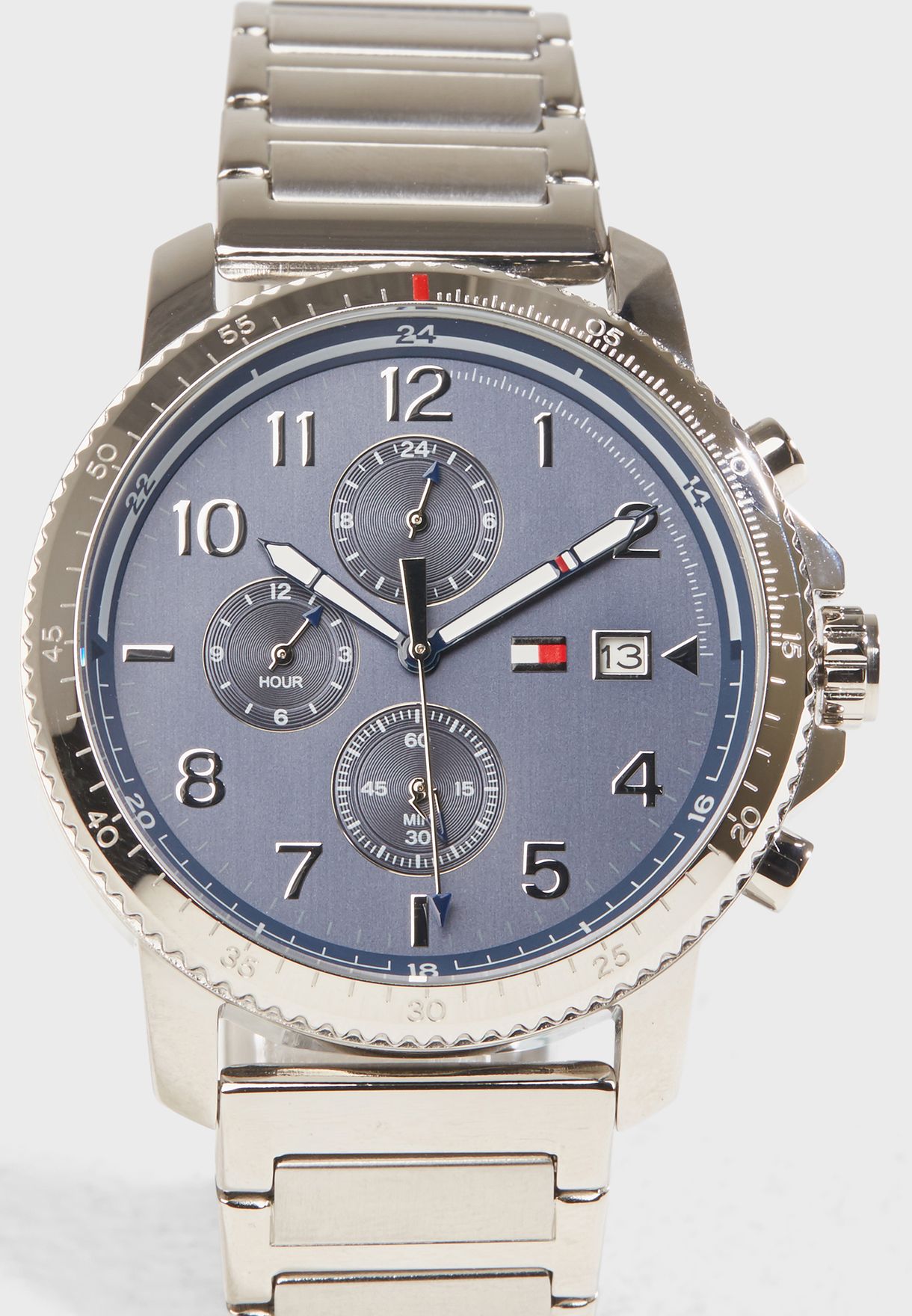 Buy Tommy Hilfiger silver Travi Watch 