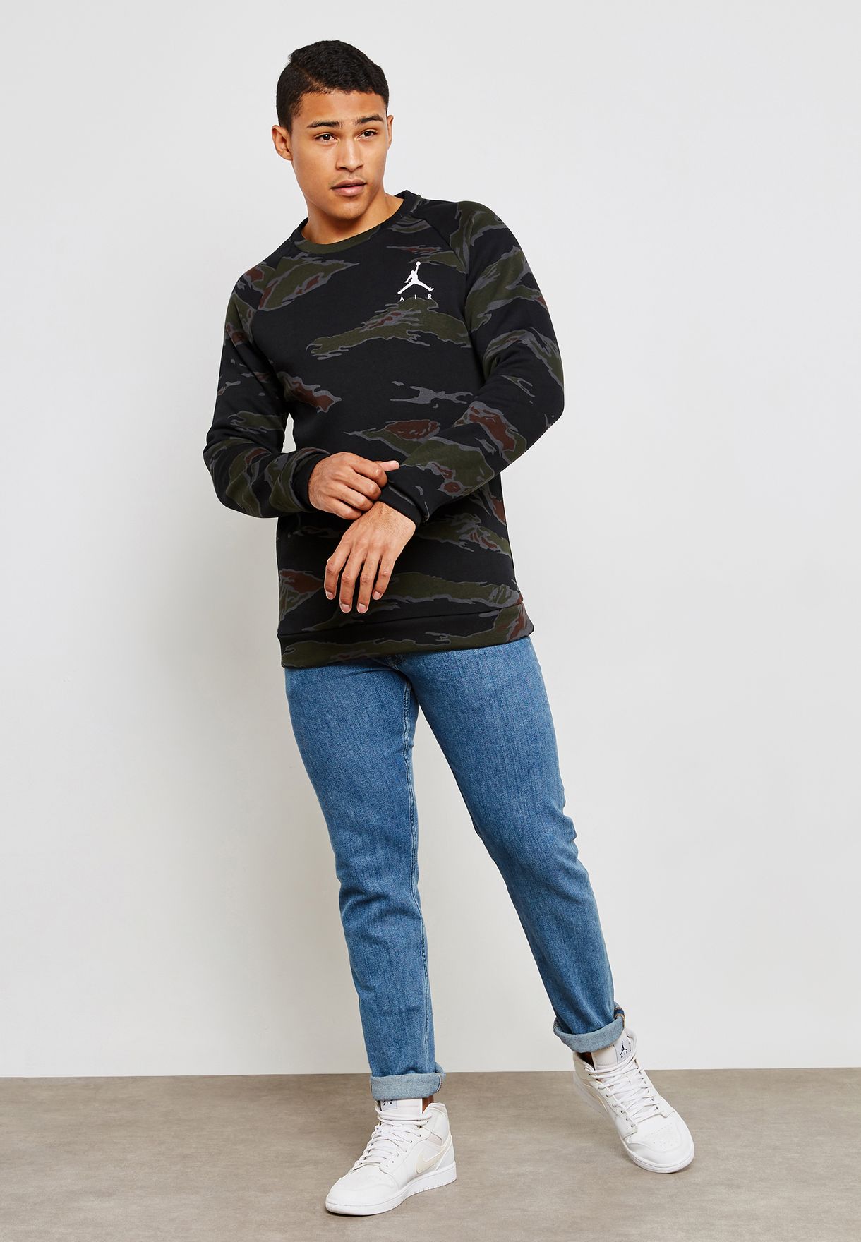 jordan jumpman fleece camo