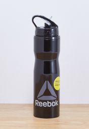 Buy Reebok black Logo Water Bottle 