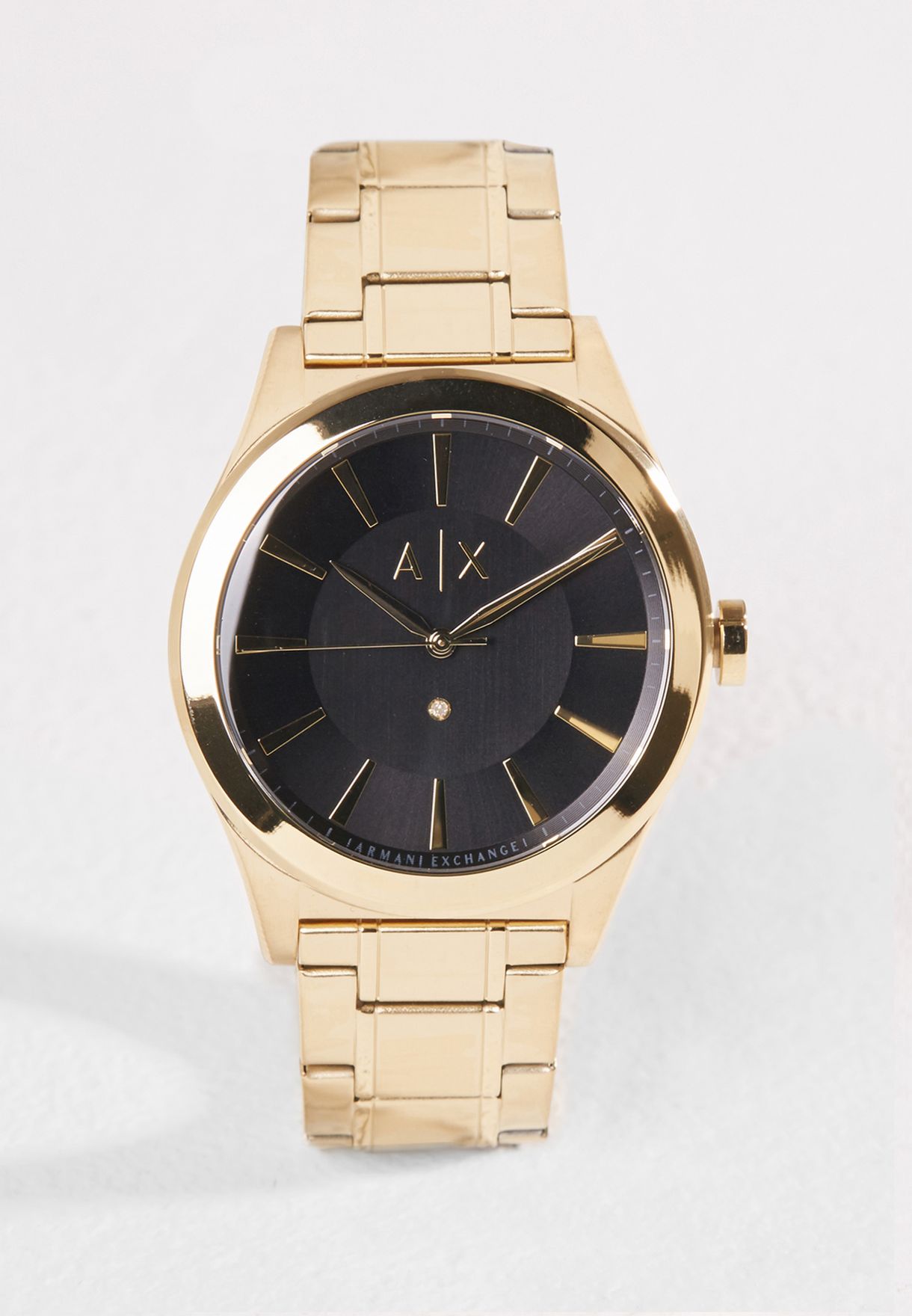 Buy Armani Exchange Gold Ax7104 Watch 
