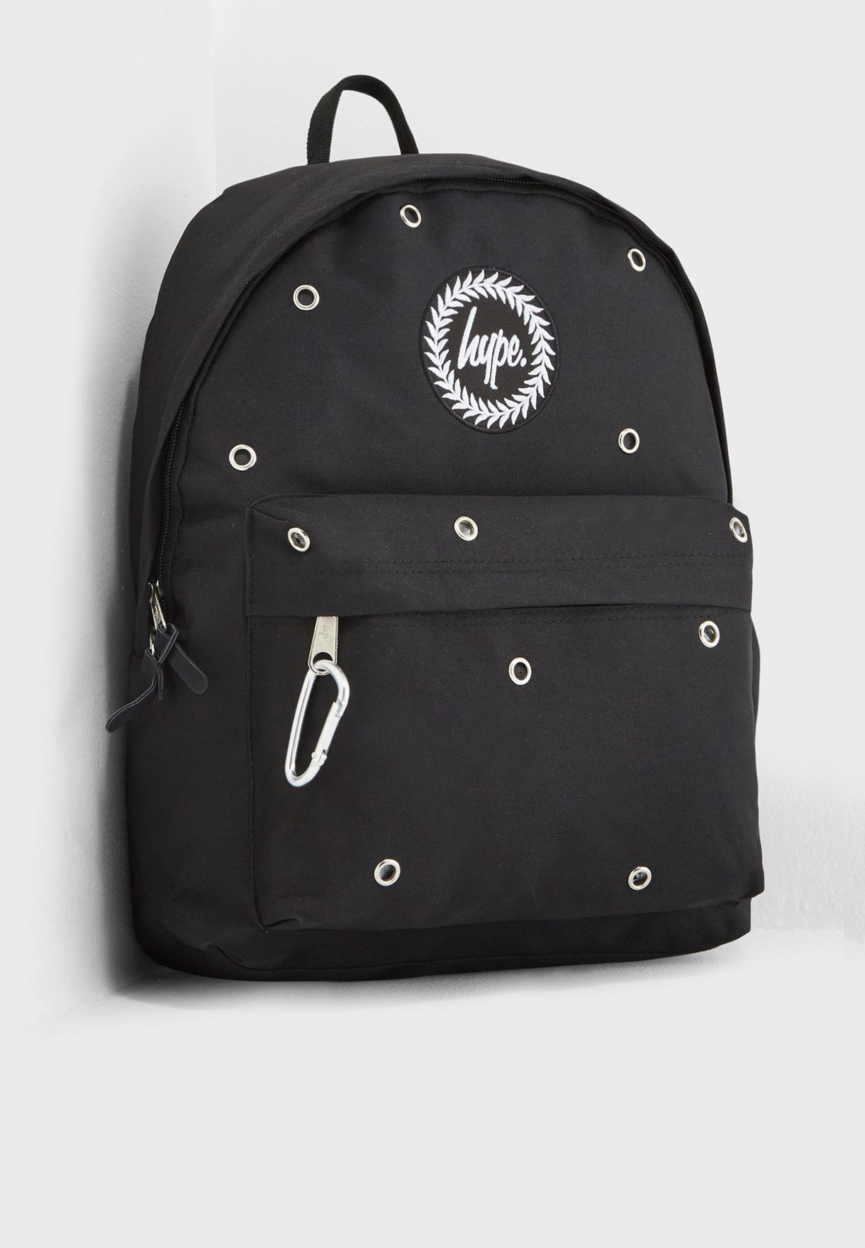 hype black backpack