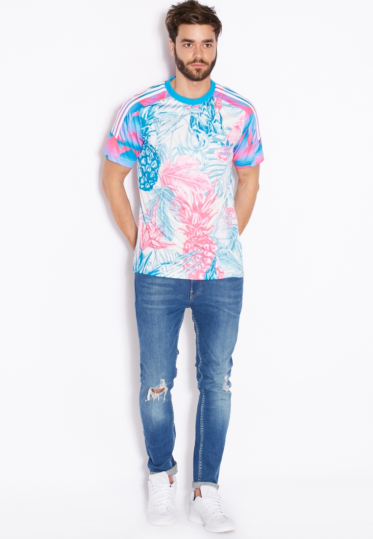Buy Adidas Originals Prints Flower Rush T-Shirt For Men In Mena, Worldwide