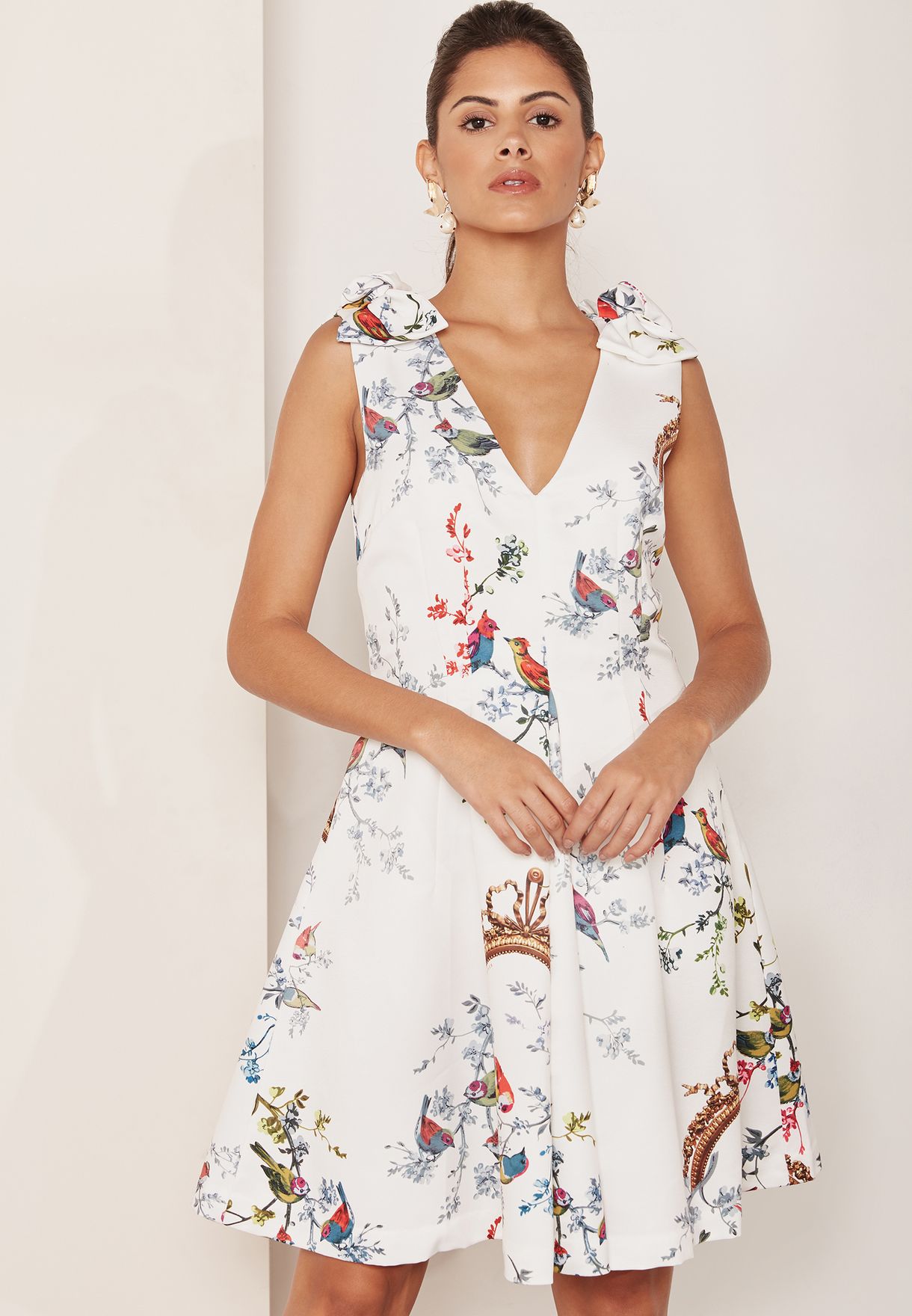 ted baker dress white floral